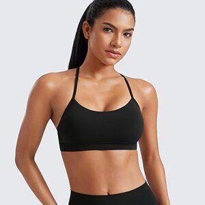 *NEW* CRZ YOGA (M-White) Butterluxe Sports Bra